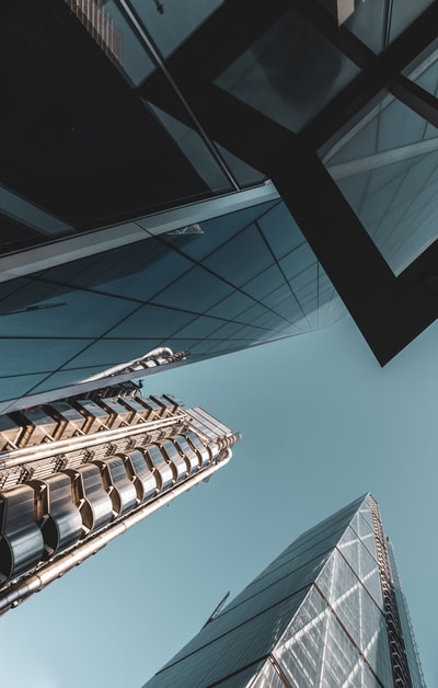High-rise building low Angle shots
